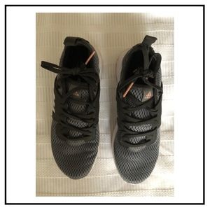 Adidas Cloudfoam Running Shoe - 6 - Grey + Blush